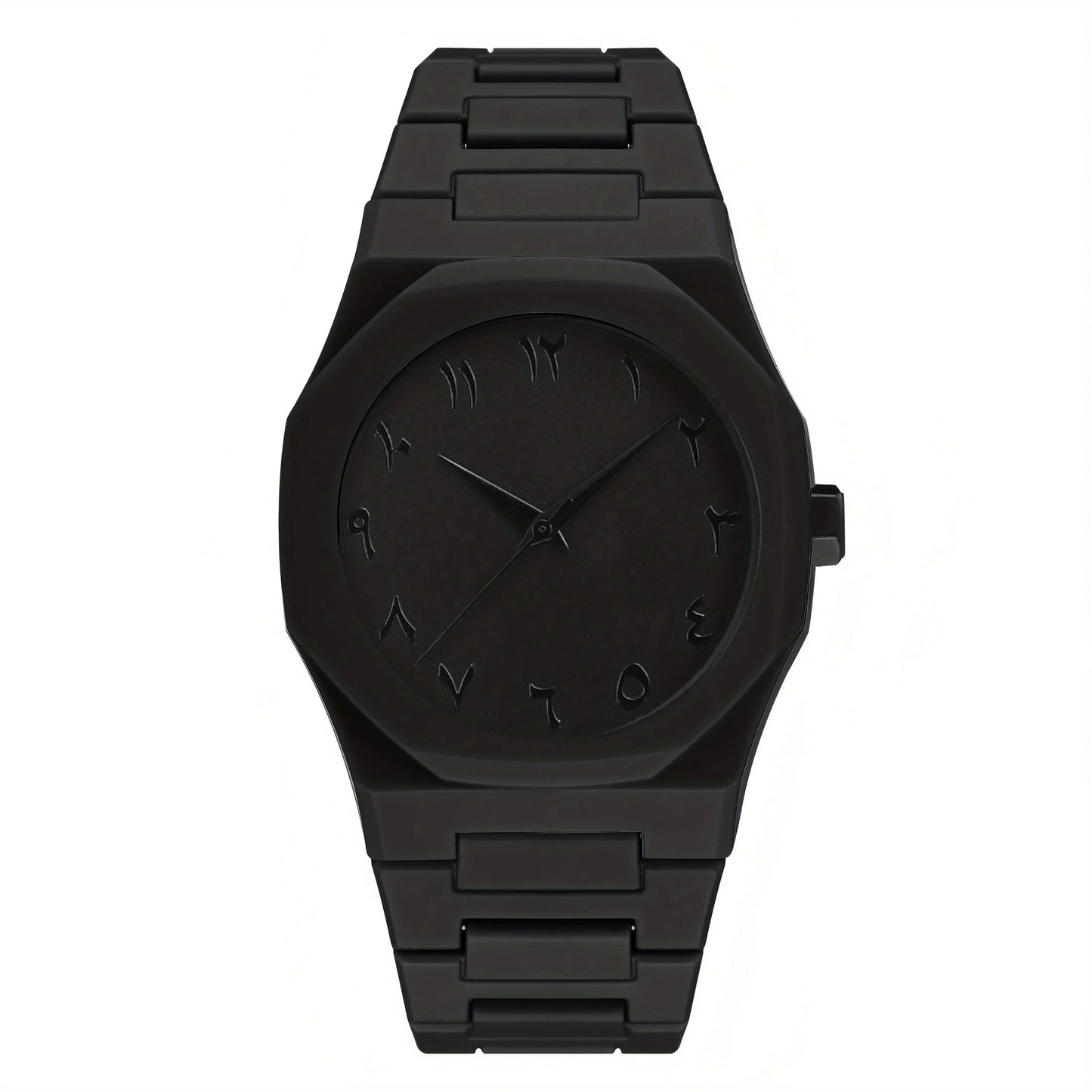 Nano Black Premium Çelik Kordon Erkek Kol Saati – Minimalist ve Şık Tasarım