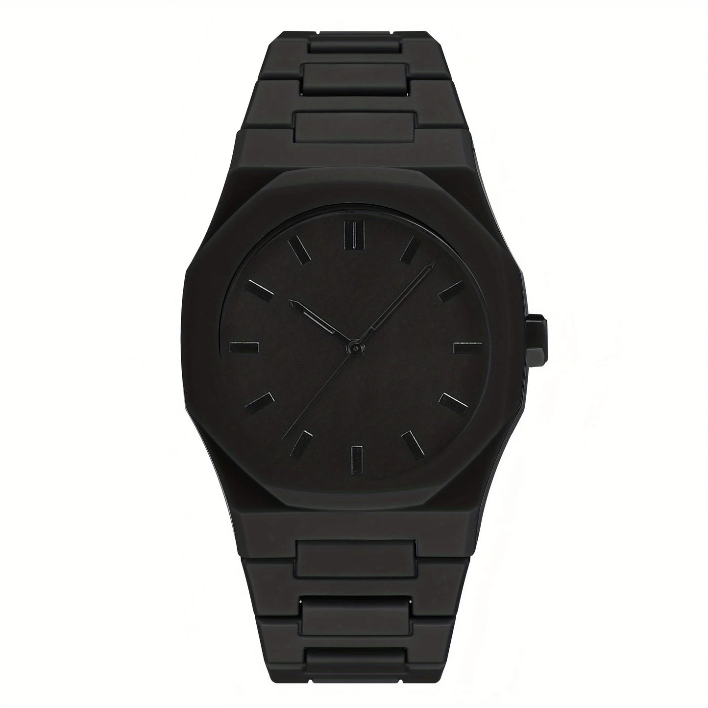 Nano Black Premium Çelik Kordon Erkek Kol Saati – Minimalist ve Şık Tasarım