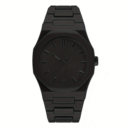 Nano Black Premium Çelik Kordon Erkek Kol Saati – Minimalist ve Şık Tasarım