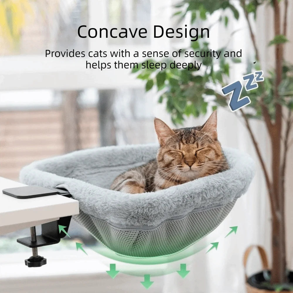 PawNest™ 360° Masa Kedi Yatağı