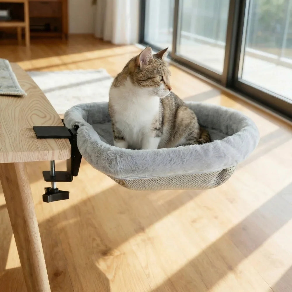 PawNest™ 360° Masa Kedi Yatağı