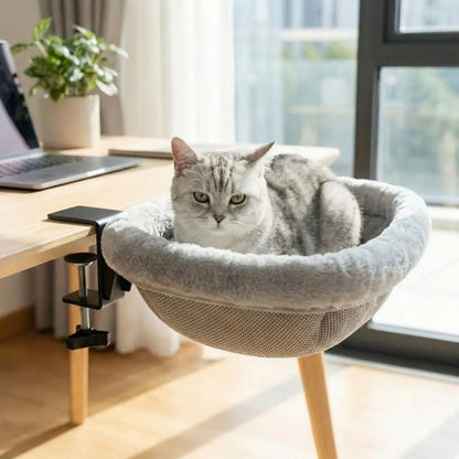 PawNest™ 360° Masa Kedi Yatağı