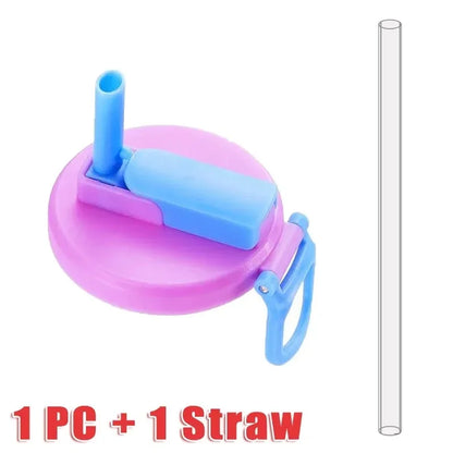 SpillSip™ Yeniden Kullanılabilir Pipetli Kutu İçecek Kapağı