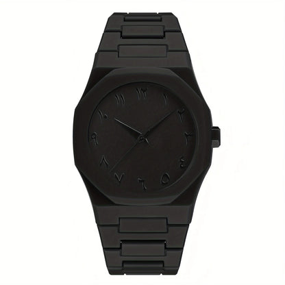 Nano Black Premium Çelik Kordon Erkek Kol Saati – Minimalist ve Şık Tasarım