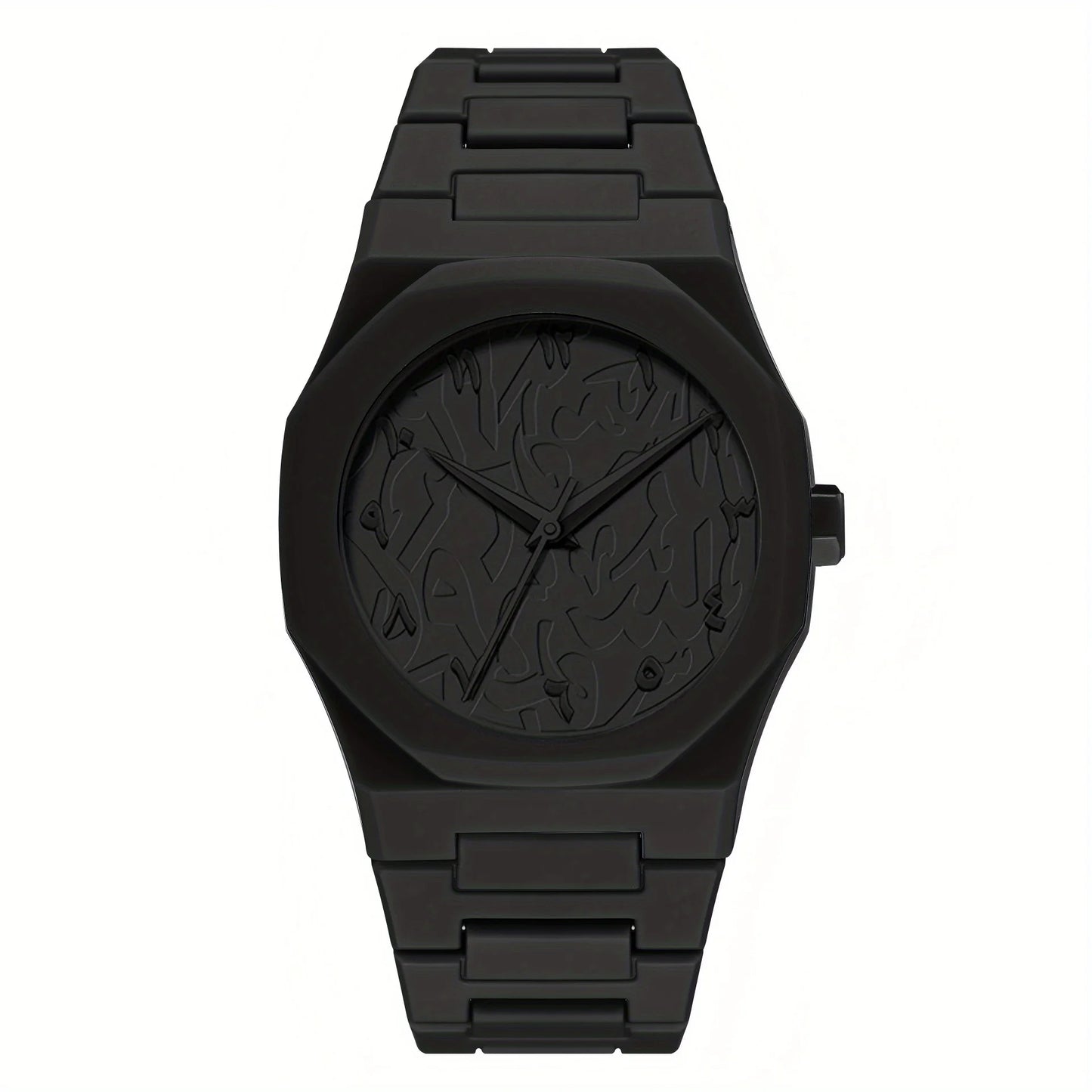 Nano Black Premium Çelik Kordon Erkek Kol Saati – Minimalist ve Şık Tasarım
