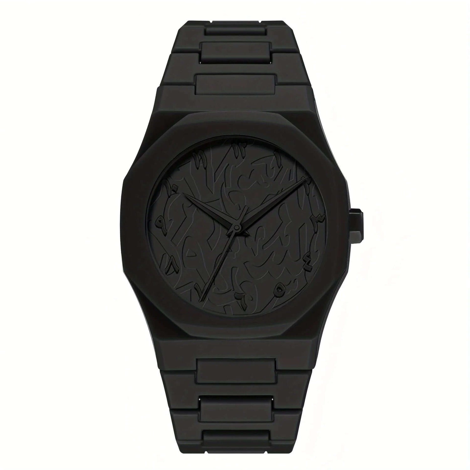 Nano Black Premium Çelik Kordon Erkek Kol Saati – Minimalist ve Şık Tasarım