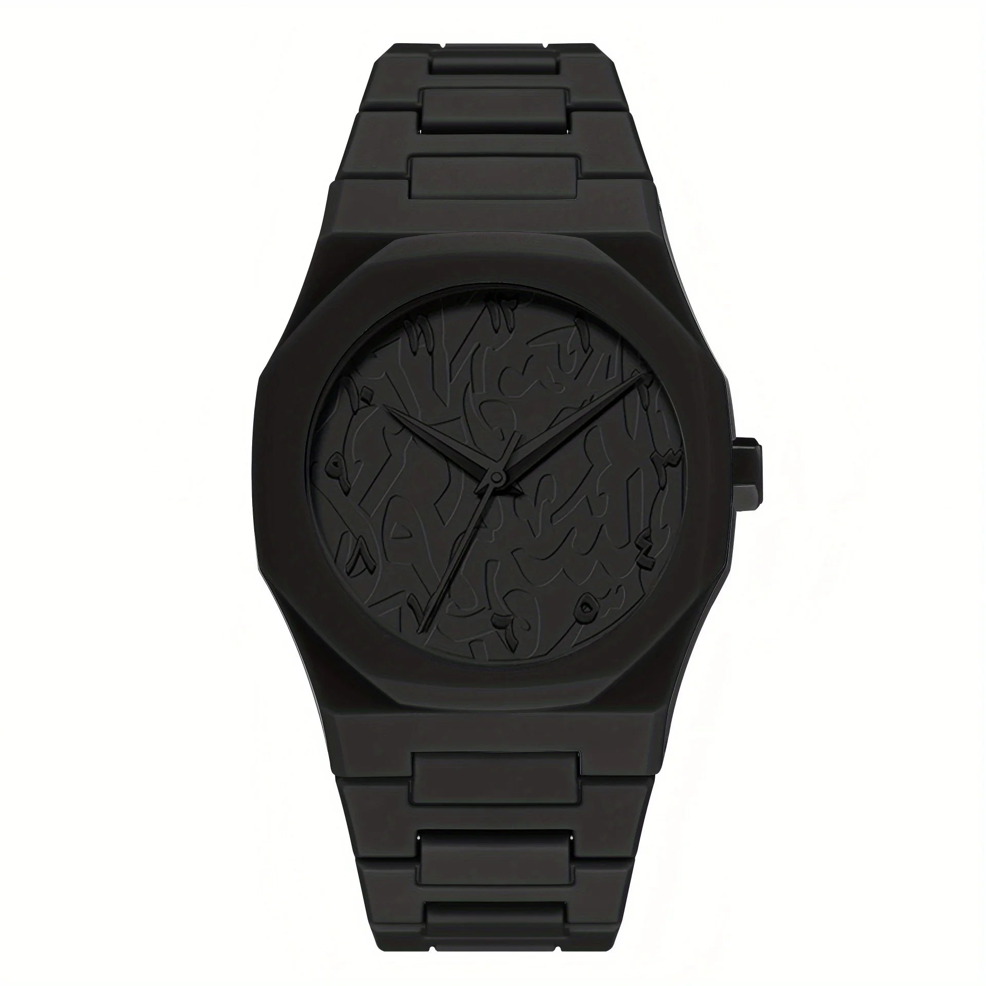 Nano Black Premium Çelik Kordon Erkek Kol Saati – Minimalist ve Şık Tasarım