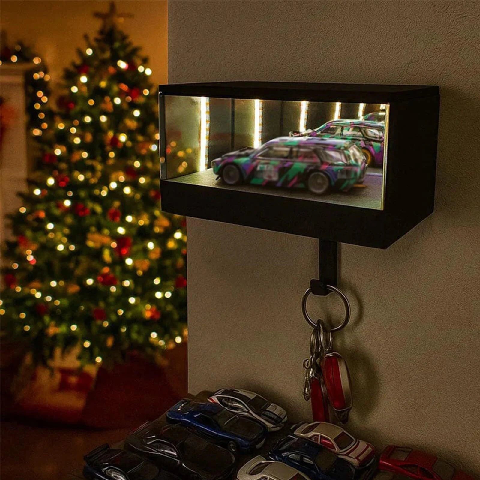 Infinity Garage™ LED Araba Sergi ve Anahtarlık Standı