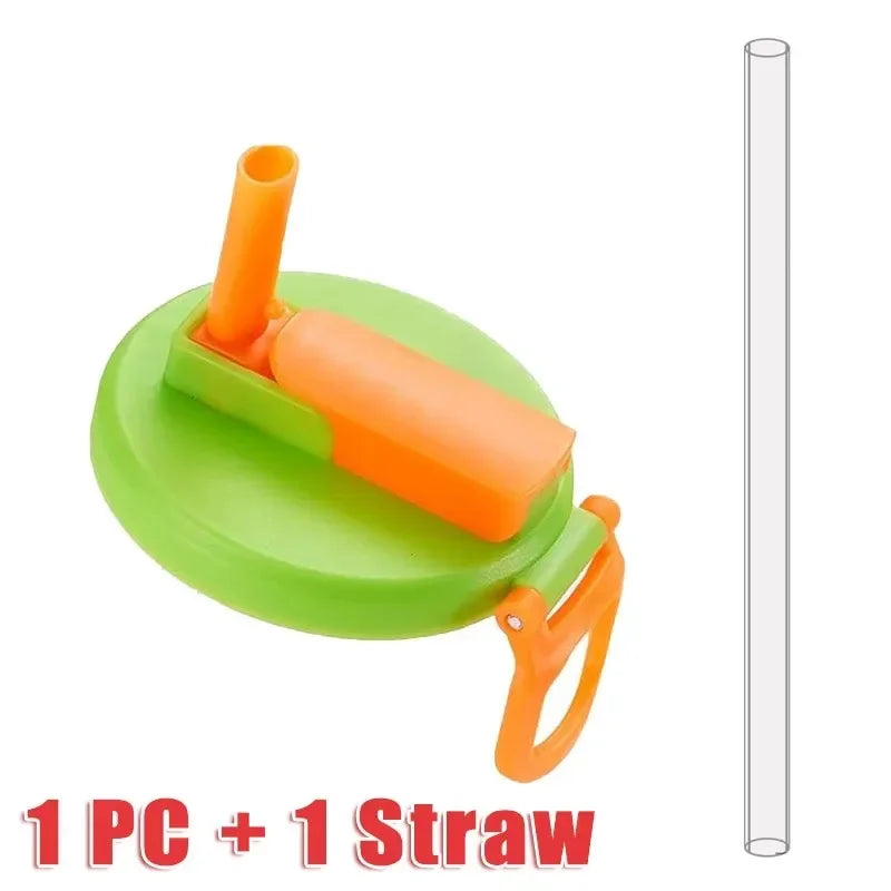 SpillSip™ Yeniden Kullanılabilir Pipetli Kutu İçecek Kapağı